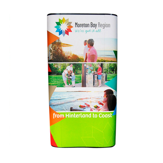 PANEL ARAÑA PAI RECTO DOBLE GRAFICA 1 CUERPO (75*230 CMS) +CARRO BASICO +LAMINAS PAI +FOCOS HALOGENO